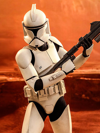 Star Wars: Attack of the Clones MMS647 Clone Trooper 1/6th Scale Collectible Figure Gallery Image 2
