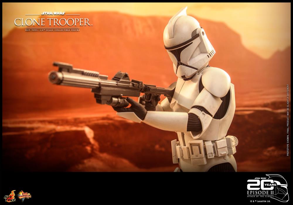 Star Wars: Attack of the Clones MMS647 Clone Trooper 1/6th Scale Collectible Figure Gallery Image 12
