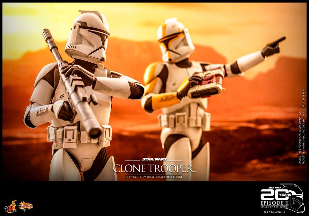 Star Wars: Attack of the Clones MMS647 Clone Trooper 1/6th Scale Collectible Figure Gallery Image 10