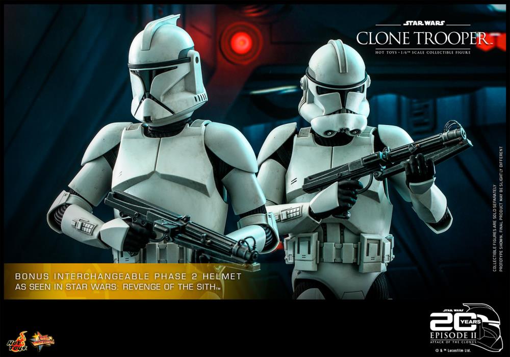 Star Wars: Attack of the Clones MMS647 Clone Trooper 1/6th Scale Collectible Figure Gallery Image 16