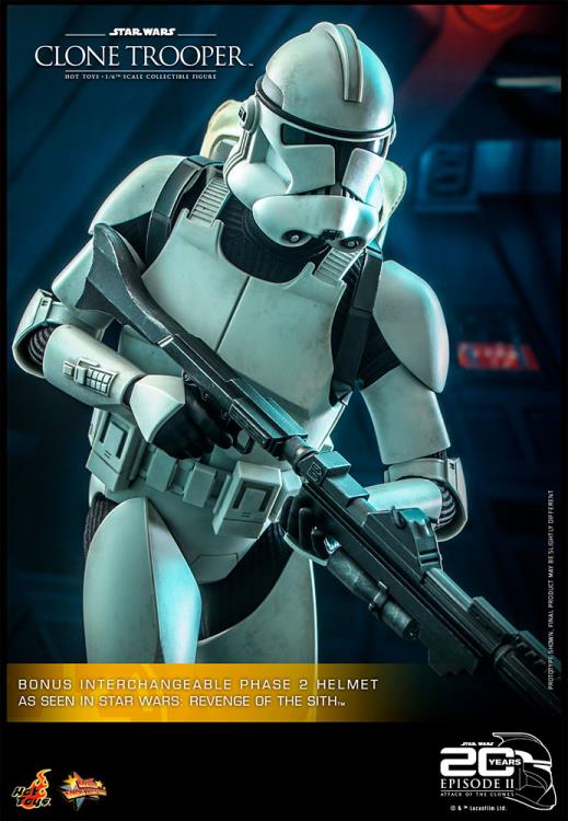 Star Wars: Attack of the Clones MMS647 Clone Trooper 1/6th Scale Collectible Figure Gallery Image 15