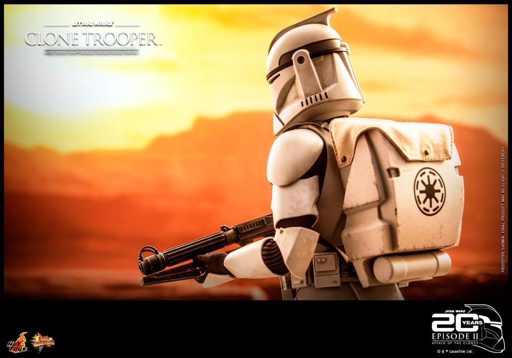 Star Wars: Attack of the Clones MMS647 Clone Trooper 1/6th Scale Collectible Figure Gallery Image 13