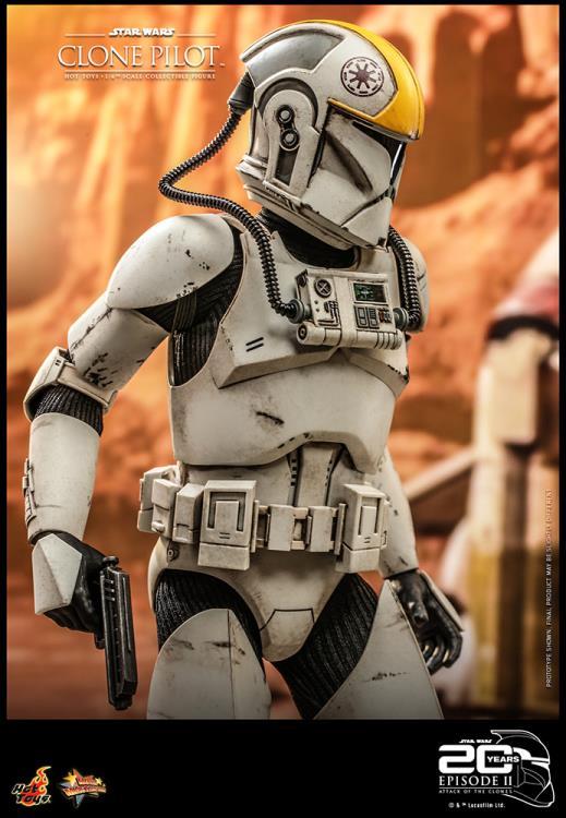 Star Wars: Attack of the Clones MMS648 Clone Pilot 1/6th Scale Collectible Figure Gallery Image 10