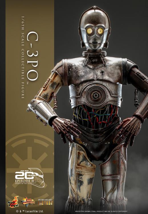Star Wars: Attack of the Clones MMS650D46 C-3PO 1/6th Scale Collectible Figure Gallery Image 11