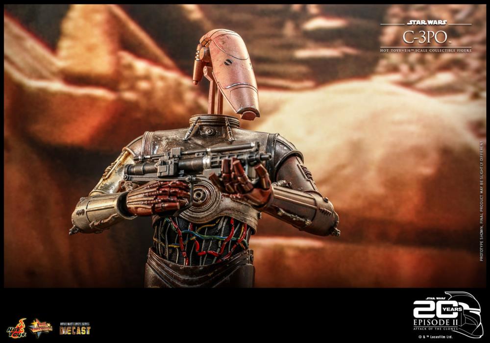 Star Wars: Attack of the Clones MMS650D46 C-3PO 1/6th Scale Collectible Figure Gallery Image 18