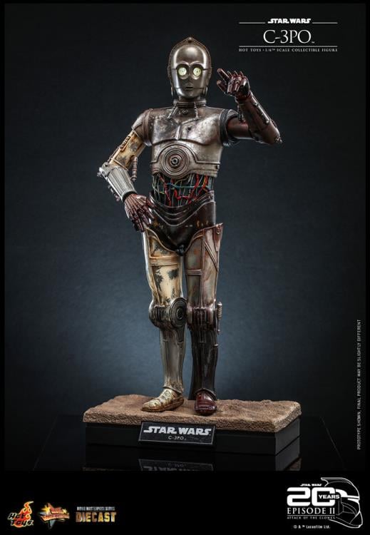 Star Wars: Attack of the Clones MMS650D46 C-3PO 1/6th Scale Collectible Figure Gallery Image 3