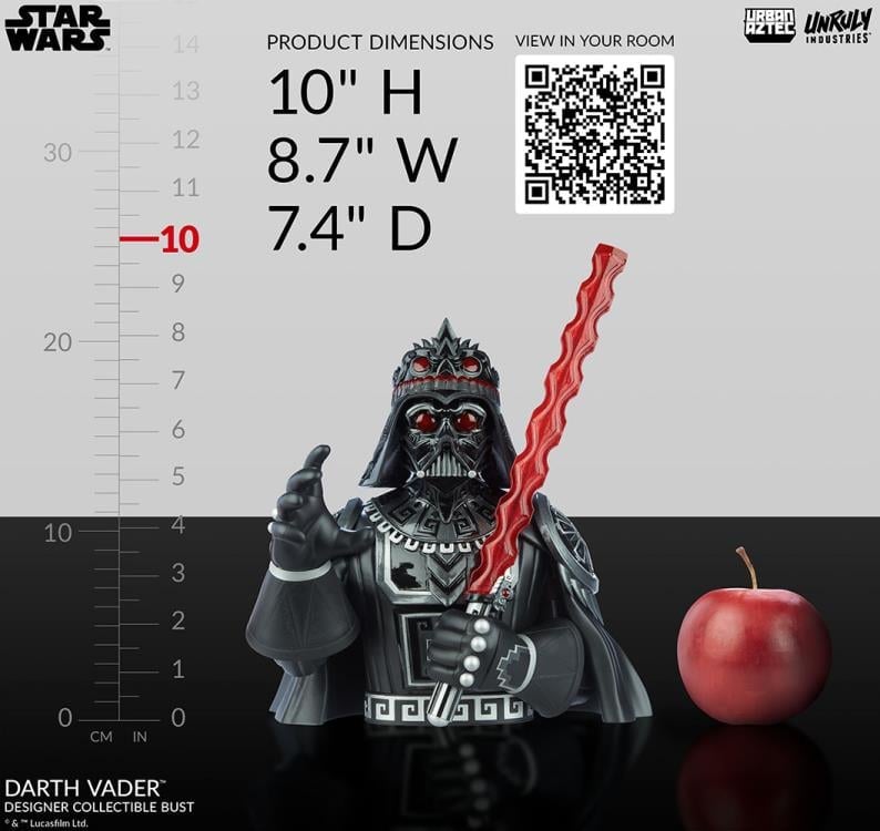 Star Wars Urban Aztec Darth Vader Limited Edition Designer Bust Gallery Image 25