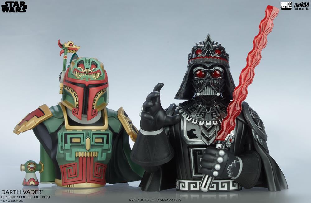 Star Wars Urban Aztec Darth Vader Limited Edition Designer Bust Gallery Image 24