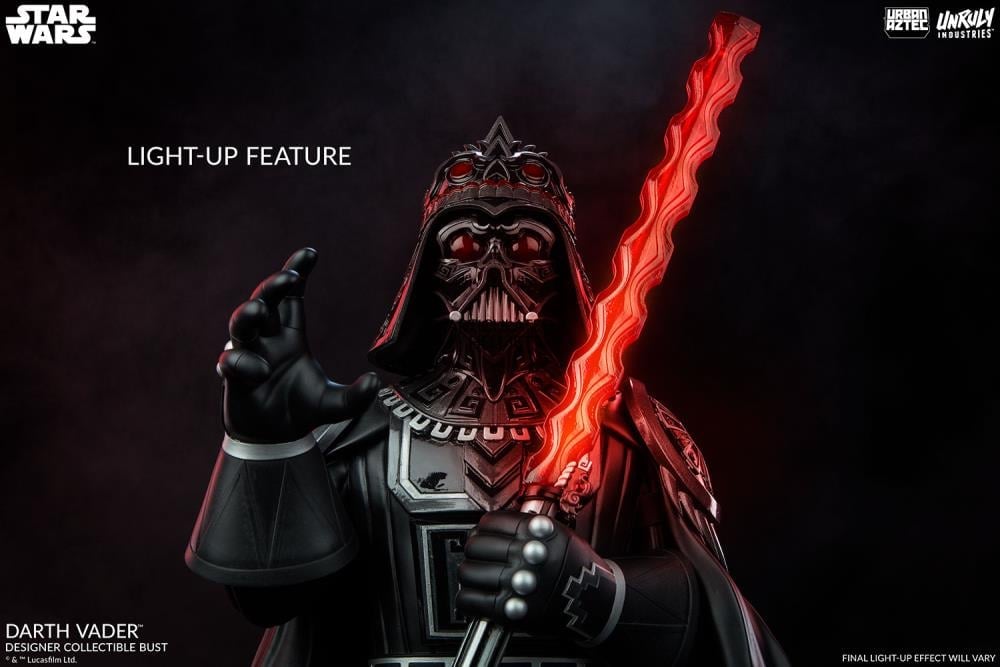Star Wars Urban Aztec Darth Vader Limited Edition Designer Bust Gallery Image 4