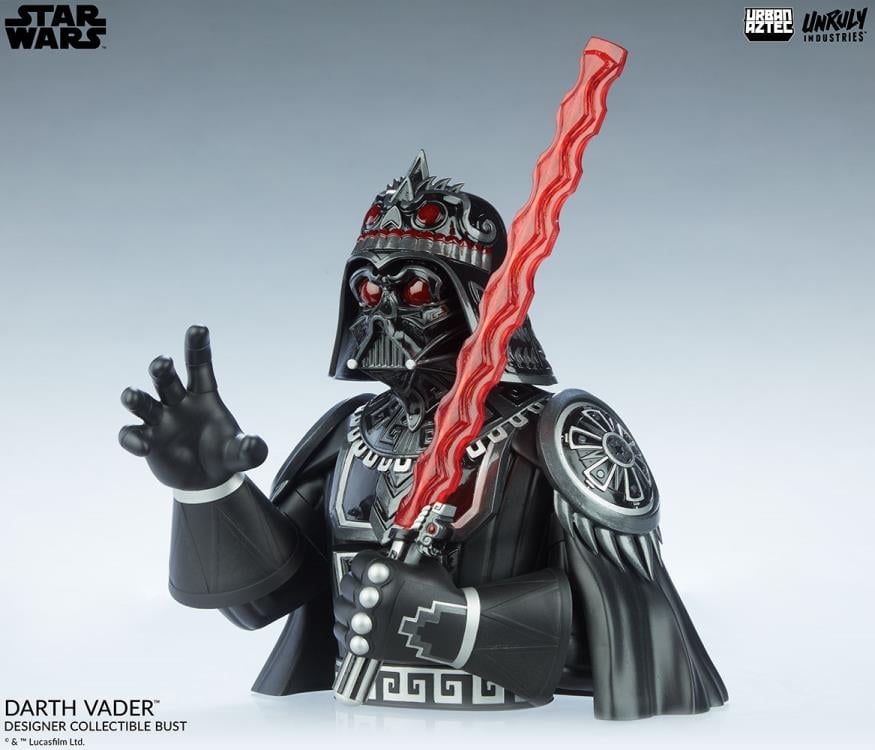 Star Wars Urban Aztec Darth Vader Limited Edition Designer Bust Gallery Image 11