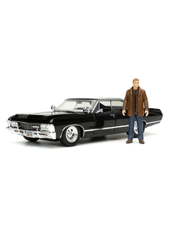 Supernatural Hollywood Rides Die-Cast Dean Winchester & 1/24 Scale