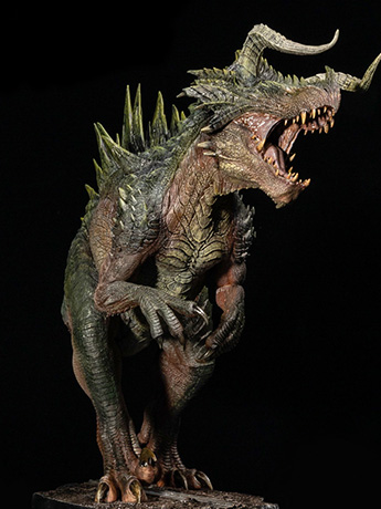 Jurassic Series Mutatesaurus (Mordred Green Ver.) Deluxe 1/35 Scale Figure Gallery Image 2