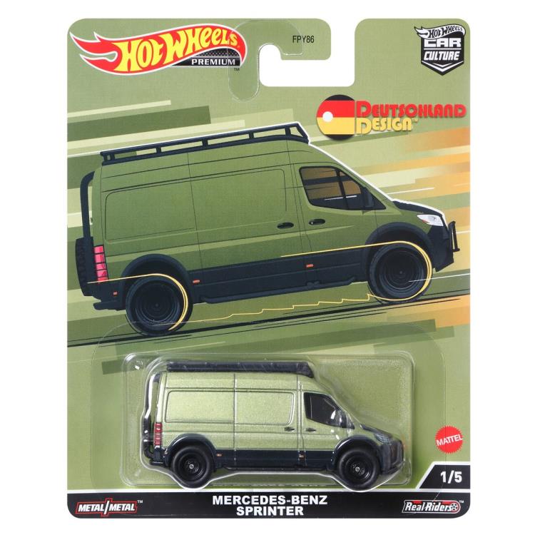 Hot Wheels Car Culture Real Riders Deutschland Design Set of 5 Cars Gallery Image 3