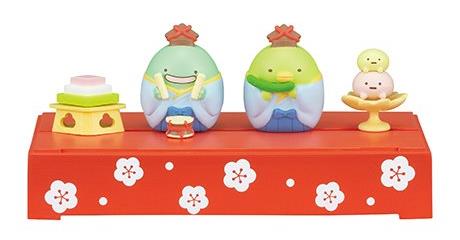 Sumikko Gurashi Doll`s Festival Boxed Set of 6 Figures and Accessories Gallery Image 4