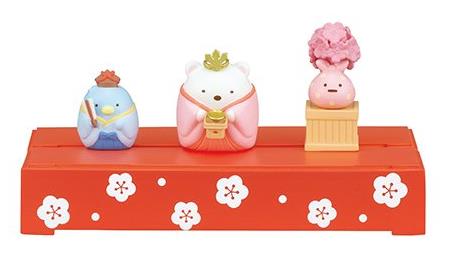 Sumikko Gurashi Doll`s Festival Boxed Set of 6 Figures and Accessories Gallery Image 8