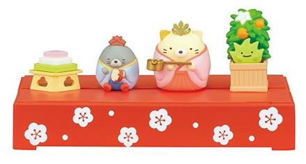 Sumikko Gurashi Doll`s Festival Boxed Set of 6 Figures and Accessories Gallery Image 7