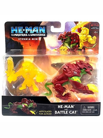 Masters of the Universe: Eternia Minis He-Man and Battle Cat Gallery Image 2