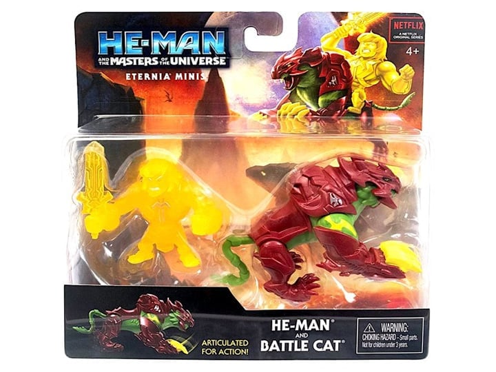Masters of the Universe: Eternia Minis He-Man and Battle Cat Gallery Image 1