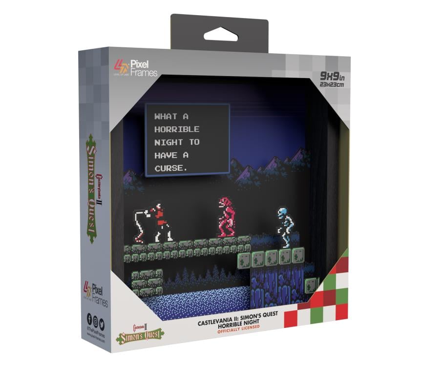 Castlevania II: Simon's Quest Horrible Night Pixel Frame (9x9) Gallery Image 8