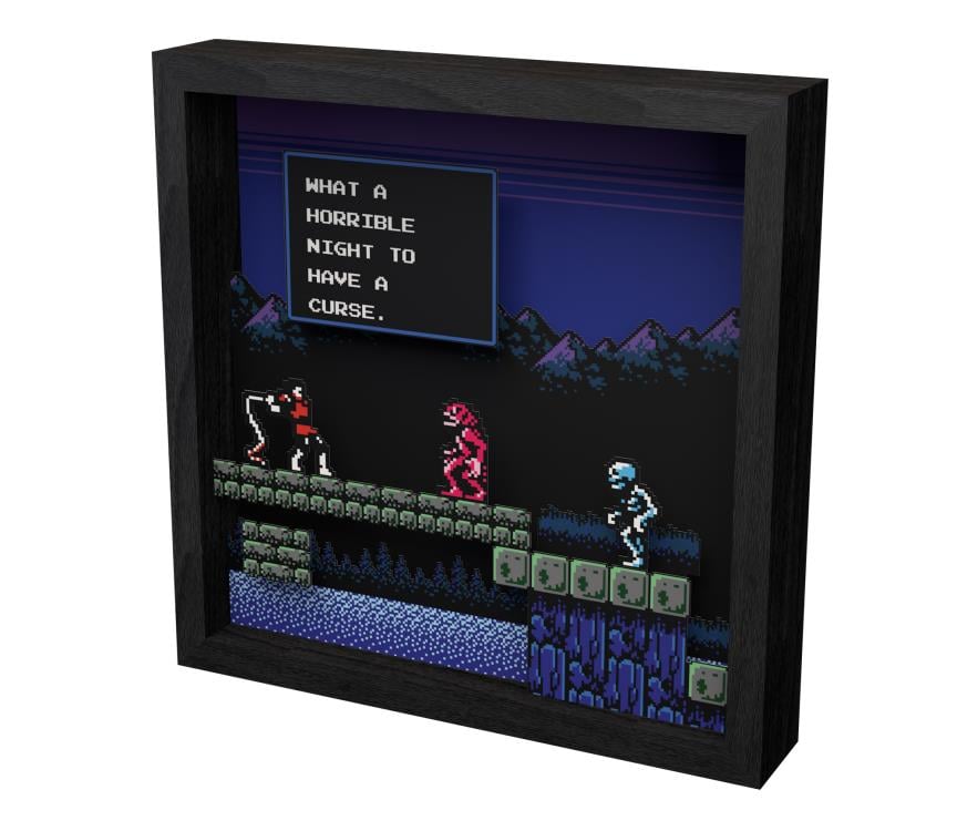 Castlevania II: Simon's Quest Horrible Night Pixel Frame (9x9) Gallery Image 4
