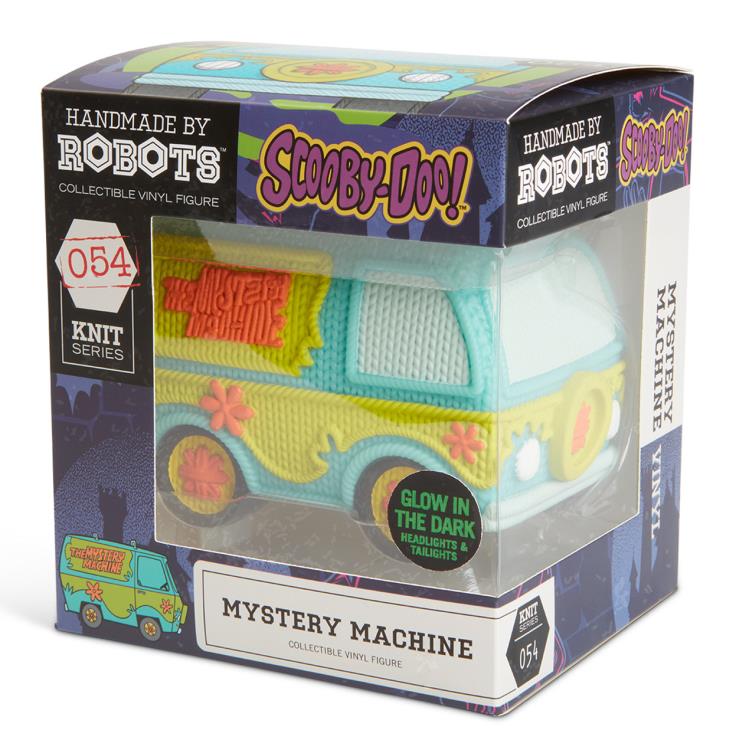 Scooby-Doo Handmade by Robots Glow in the Dark Lights Mystery Machine Vinyl Figure Gallery Image 8