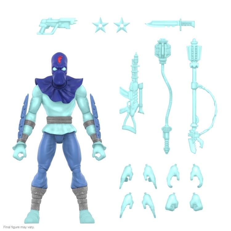 Teenage Mutant Ninja Turtles ULTIMATES! Glow-in-the-Dark Foot Soldier Exclusive Action Figure Gallery Image 8