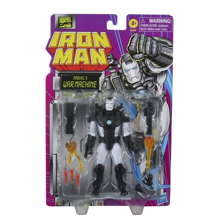 Iron Man Marvel Legends Retro Collection War Machine Action Figure Gallery Image 8