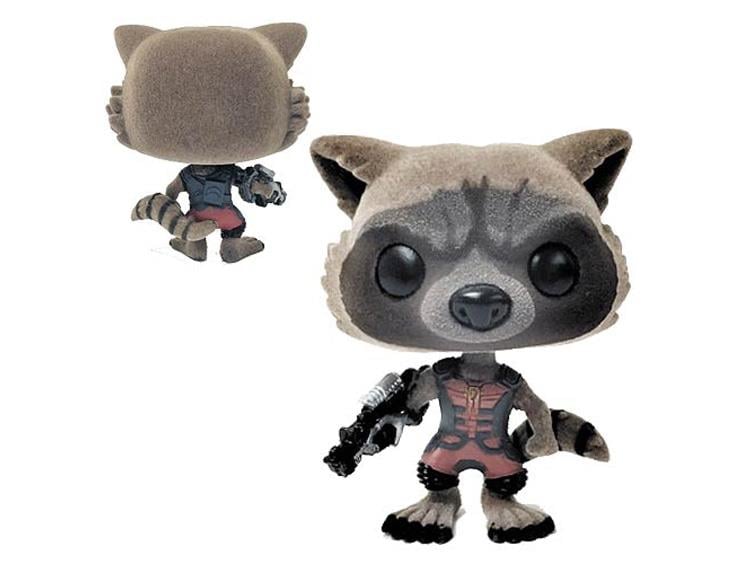 Pop! Marvel: Guardians of the Galaxy - Ravager Rocket Raccoon (Flocked) SDCC 2015 Exclusive Gallery Image 1
