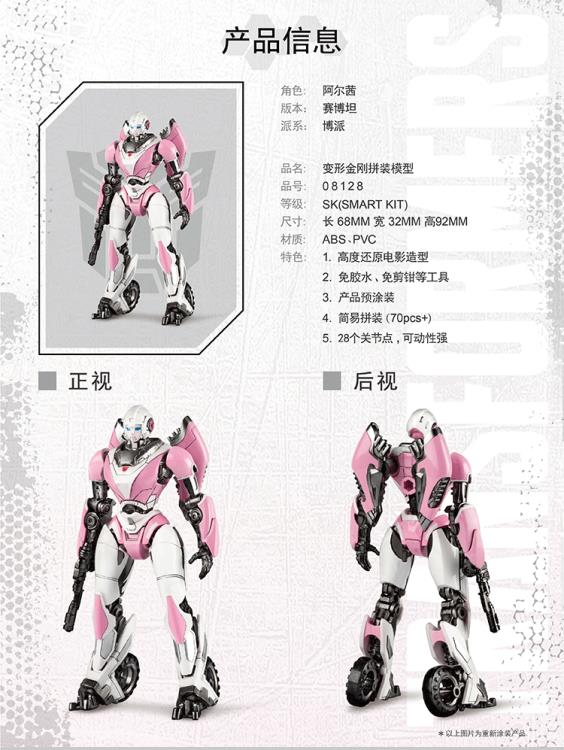 Transformers: Bumblebee Smart Kit 04 Arcee Model Kit Gallery Image 12