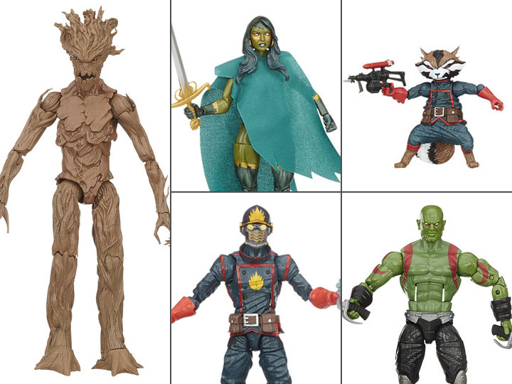 Guardians of the Galaxy Marvel Legends Comic Edition Exclusive Box Set Gallery Image 1