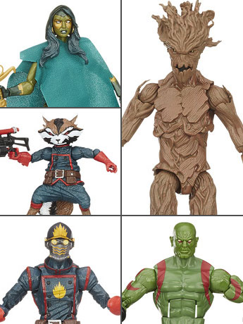 Guardians of the Galaxy Marvel Legends Comic Edition Exclusive Box Set
