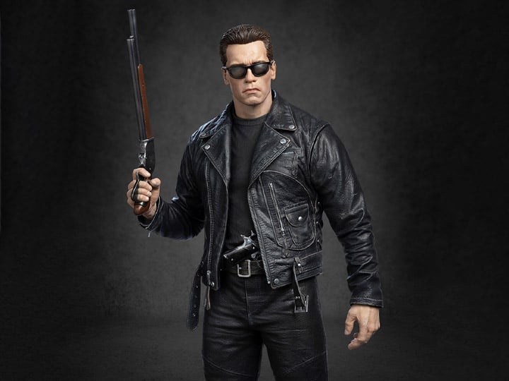 Terminator 2: Judgment Day T-800 1/3 Scale Signature Edition Statue Gallery Image 1