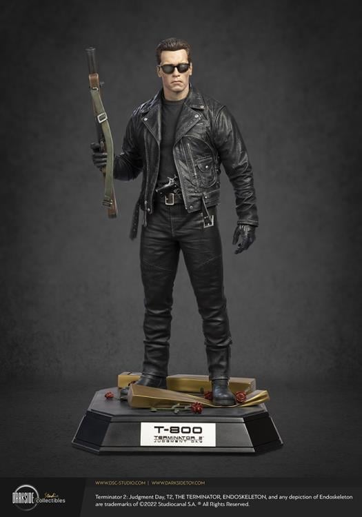 Terminator 2: Judgment Day T-800 1/3 Scale Ultimate Edition Statue Gallery Image 12