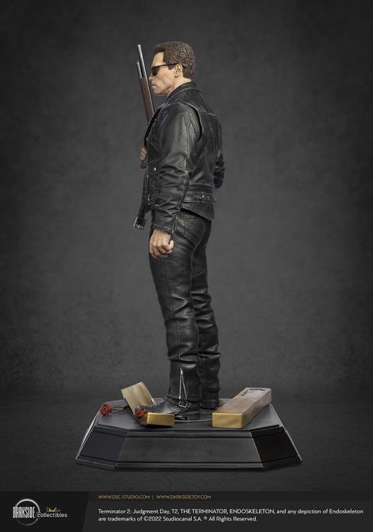 Terminator 2: Judgment Day T-800 1/3 Scale Ultimate Edition Statue Gallery Image 9