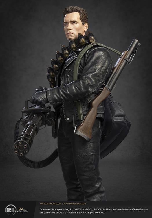 Terminator 2: Judgment Day T-800 1/3 Scale Ultimate Edition Statue Gallery Image 28