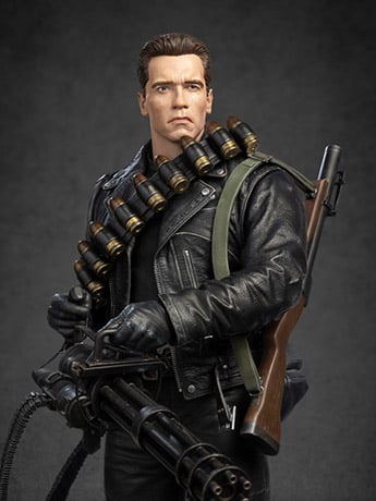 Terminator 2: Judgment Day T-800 1/3 Scale Ultimate Edition Statue Gallery Image 2