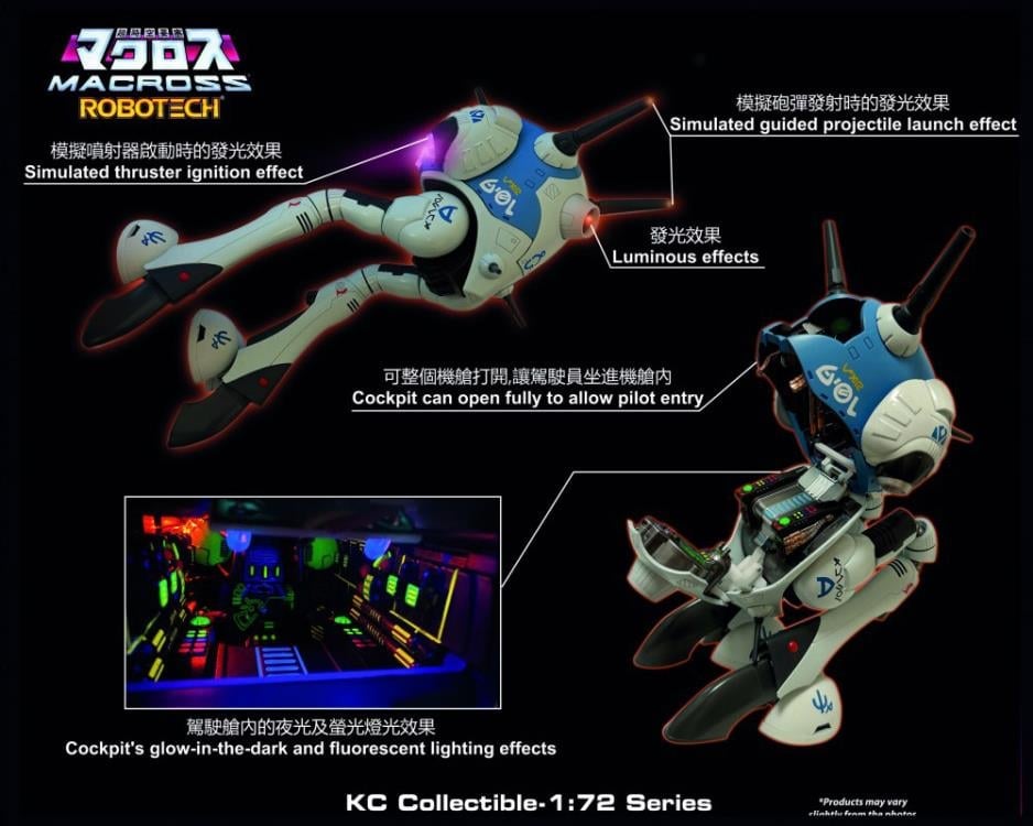 Macross Zentraedi Battle Pod 1/72 Scale Figure (With Gluu-Ger Figure) Gallery Image 4