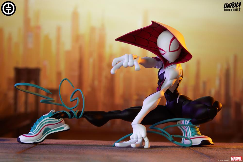 Marvel Ghost-Spider Designer Collectible Statue Gallery Image 3