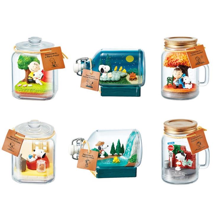 Peanuts Snoopy & Friends Happiness Terrarium Boxed Set of 6 Capsules Gallery Image 10
