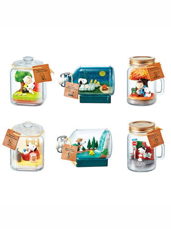 Peanuts Snoopy & Friends Happiness Terrarium Boxed Set of 6 Capsules Gallery Image 2