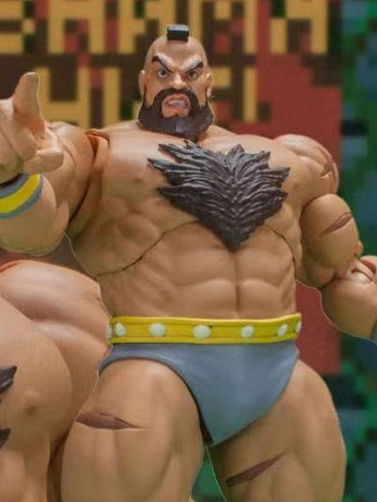 Ultra Street Fighter II: The Final Challengers Zangief (Grey) 1/12 Scale Exclusive Action Figure Gallery Image 2