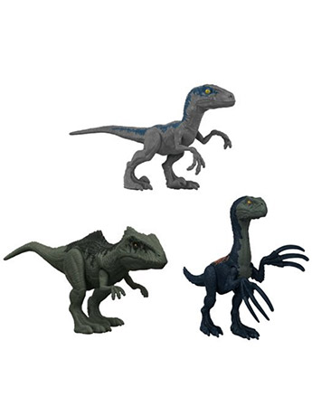 Jurassic World: Dominion Basic 6" Set of 3 Figures Gallery Image 2