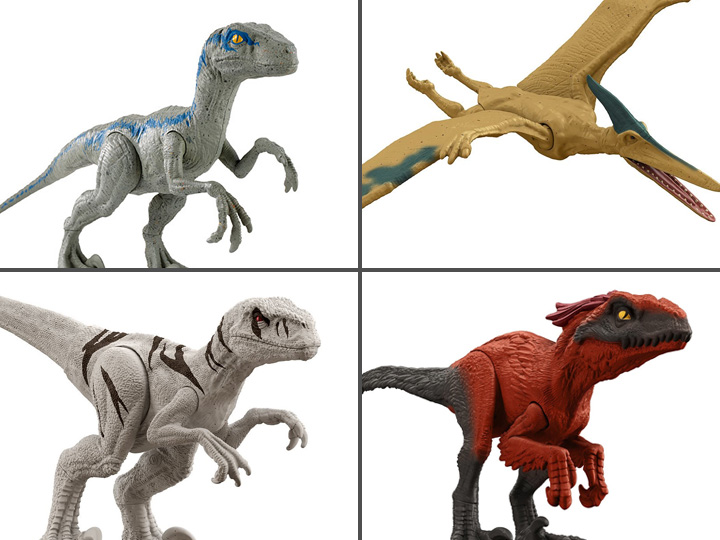 Jurassic World: Dominion Basic 12" Set of 4 Figures Gallery Image 1