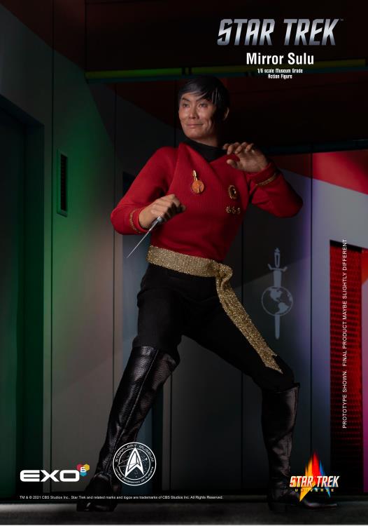 Star Trek: Original Series Mirror Universe Sulu 1/6 Scale Figure Gallery Image 8