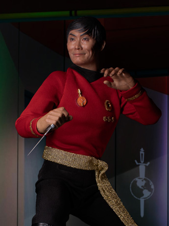 Star Trek: Original Series Mirror Universe Sulu 1/6 Scale Figure Gallery Image 2
