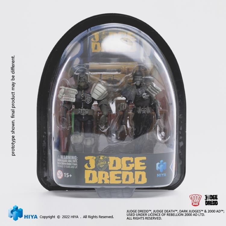 2000 AD Exquisite Mini Series Judge Dredd vs. Judge Death SDCC 2022 PX Previews 1:18 Scale Exclusive Figure Set Gallery Image 9