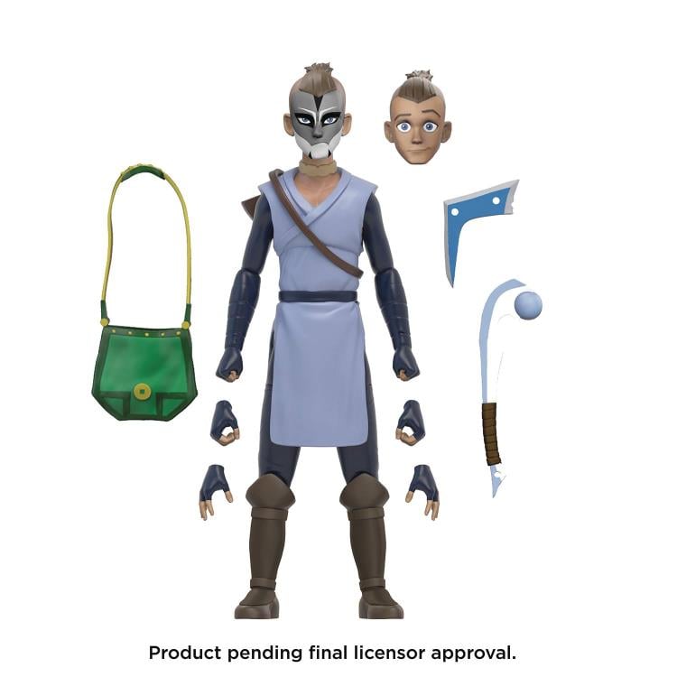 Avatar: The Last Airbender BST AXN Sokka (War Paint) SDCC 2022 PX Previews Exclusive Figure Gallery Image 3