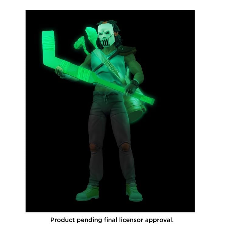 Teenage Mutant Ninja Turtles BST AXN Casey Jones (Glow-in-the-Dark) SDCC 2022 PX Previews Exclusive Figure Gallery Image 4