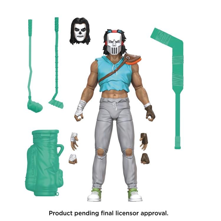 Teenage Mutant Ninja Turtles BST AXN Casey Jones (Glow-in-the-Dark) SDCC 2022 PX Previews Exclusive Figure Gallery Image 3