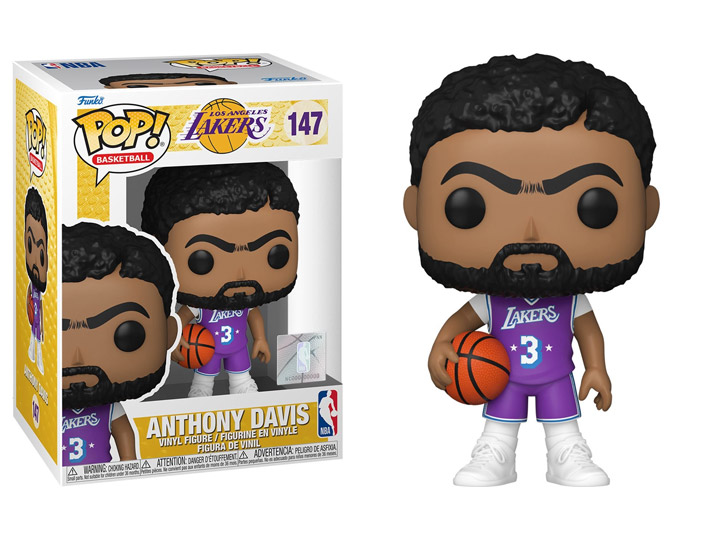Pop! NBA: Lakers - Anthony Davis (City Edition 2021) Gallery Image 1